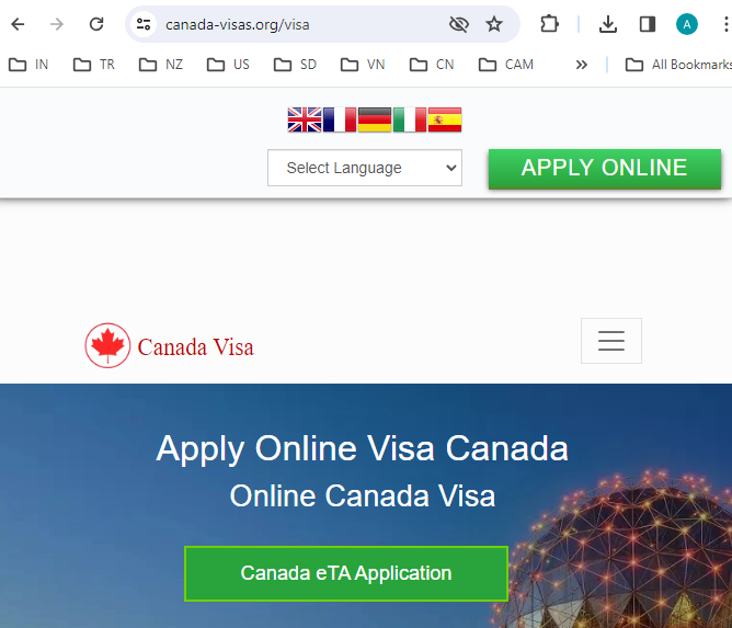 CANADA Rapid and Fast Canadian Electronic Visa Online – Online-Visumantrag für Kanada